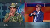 Gene Gnocchi nei panni del sergente Ragazzuolo