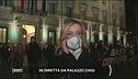 Giorgia Meloni in piazza contro il coprifuoco