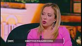 Giorgia Meloni sulla crescita di Fratelli d'Italia: "Vogliamo arrivare al Governo senza tradire noi stessi"