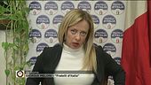 Giorgia Meloni: "Non capisco perché i traditori in Italia vengano chiamati responsabili"