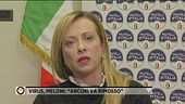 Virus, Meloni: "Arcuri va rimosso"