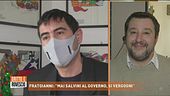L'On. Fratoianni: "Spero che Conte vada avanti". La replica di Matteo Salvini