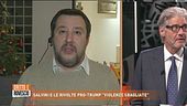 Salvini e le rivolte pro-Trump: "Violenze sbagliate"