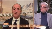 Luca Zaia: "I ragazzi sono da comprendere ma l'infezione c'è"