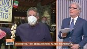 In diretta: "Noi senza ristori, fateci riaprire"