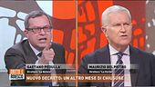 Vacanze di Pasqua all'estero, lo scontro tra Gaetano Pedullà e Maurizio Belpietro