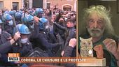 Corona, le chiusure e le proteste