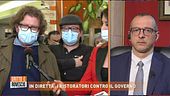 In diretta: i ristoratori contro il governo