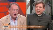 Padre Ariel: "L'omosessualità è un disordine morale" La replica di Cecchi Paone: "Io non sono per nulla disordinato!"