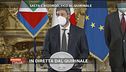 Roberto Fico in diretta dal Quirinale