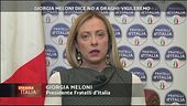 La parola a Giorgia Meloni