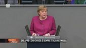 Angela Merkel e Mario Draghi a confronto