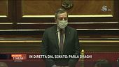 La parola a Mario Draghi, in diretta dal Senato
