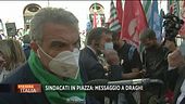 I sindacati in piazza