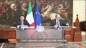 Giuseppe Conte su Mario Draghi