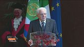 Il saluto di Sergio Mattarella