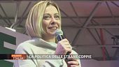 Giorgia Meloni ed Enrico Letta,  la strana coppia