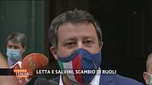 Letta e Salvini, scambio di ruoli
