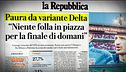 Allarme variante Delta