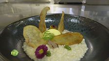 Risotto con semifreddo