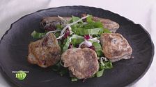 Schisciat con insalatina