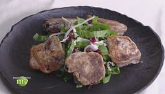 Schisciat con insalatina