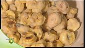 Tortellini con melanzane e salsiccia