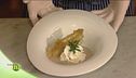 Crema di castagne con spuma di lardo d'Arnad