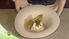 Crema di castagne con spuma di lardo d'Arnad