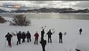 Sul lago ghiacciato