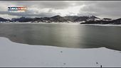 Sul lago ghiacciato