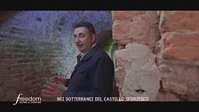 Nei sotterranei del Castello Sforzesco di Milano