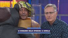 Il momento dello sponsor: il gorilla