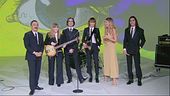I Måneskin dopo Sanremo cantano "Zitti e buoni" a Le Iene