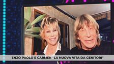 Enzo Paolo e Carmen, la nuova vita da genitori