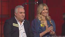 Elena Santarelli e Massimiliano giocano per 275mila euro