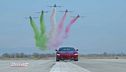 Ferrari Roma e Frecce tricolori, orgoglio italiano