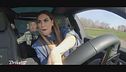 Melissa Satta con Ringo sulla Lamborghini Urus, prova teorica