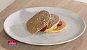 Pancake con fragole e crema di vaniglia