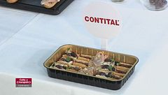 Croque baguette farcite e tre variazioni di patata novella