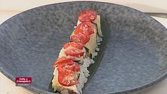Parmigiana roll uramaki con melanzane e Hachis parmantier