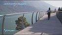 La pista ciclabile sospesa nel vuoto