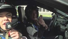 Vicky e Christine in pista