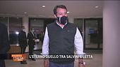 Enrico Letta contro Matteo Salvini