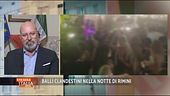 Balli clandestini nella notte di Rimini
