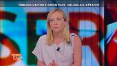 Giorgia Meloni su vaccini e green pass