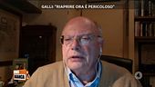 Massimo Galli: "riaprire ora è pericoloso"