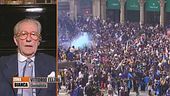 I tifosi dell'Inter festeggiano lo scudetto