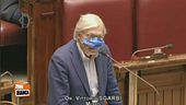 Una performance di Vittorio Sgarbi