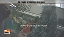 La paura di parlare italiano